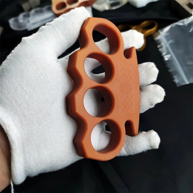 Non-Metallic Knuckle Duster for Easy Carry and Personal Defense