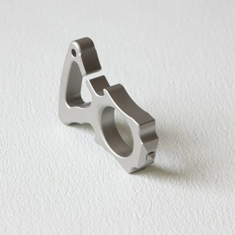 304 Steel Quick-Hang Knuckle Duster for Personal Protection