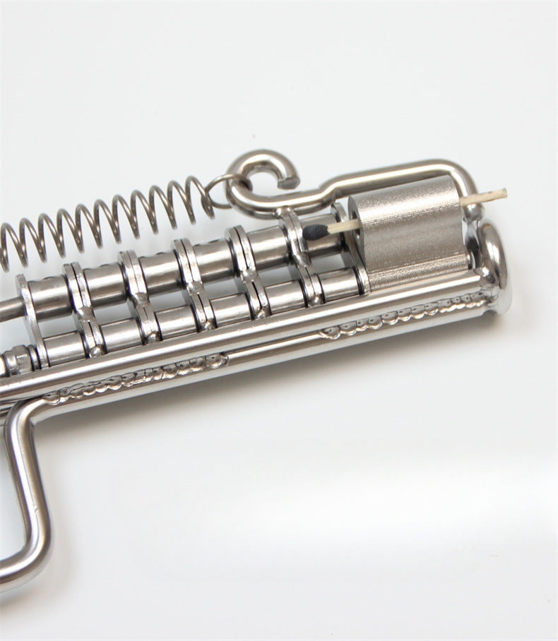 Stainless Matchlock Old-School Chain Fire Starter for Modern Needs