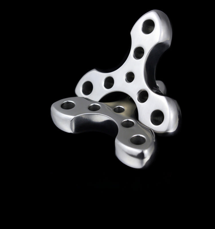 15mm Thick Triangular Brass Knuckle Self Defense EDC Tool with Stainless Steel