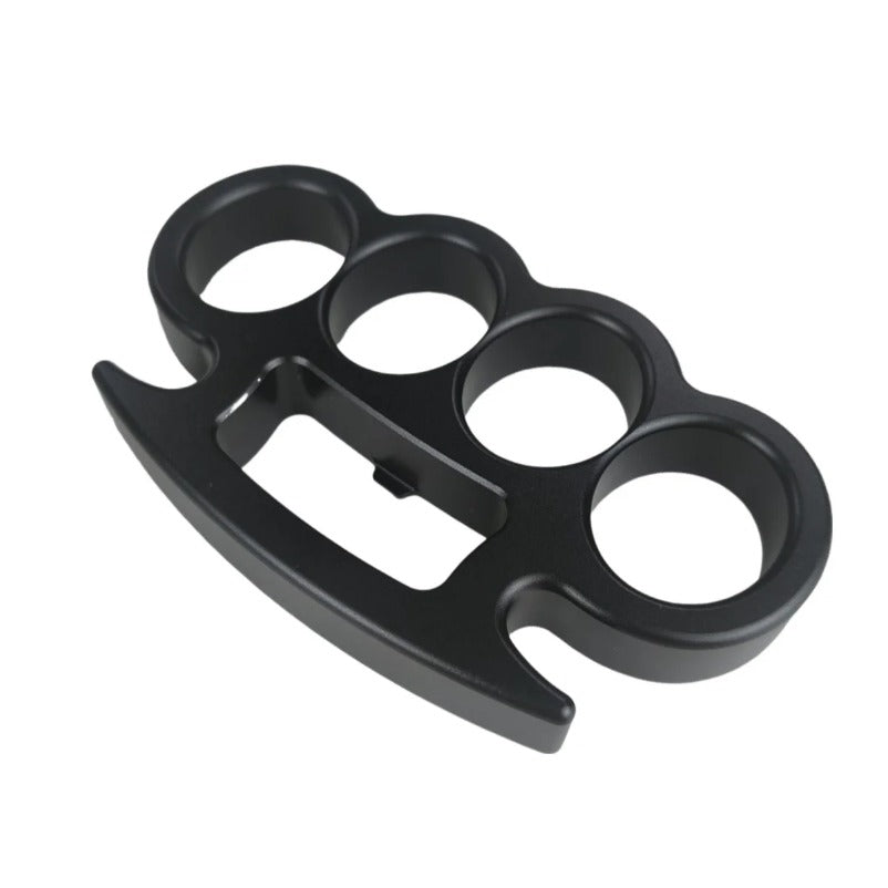 Self-Defense Knuckle Duster Featuring a Convenient Bottle Opener