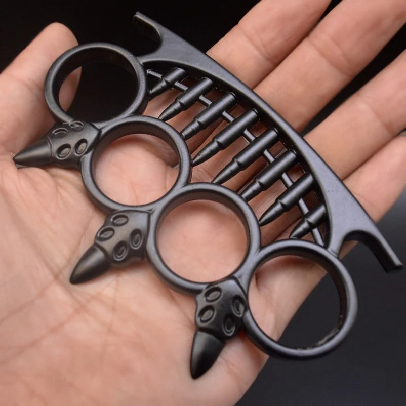 FistGuard Knuckle Duster and Window Breaking Tool for Personal Defense