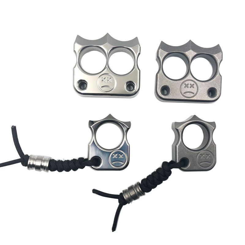TC21 Titanium Knuckle Duster Survival Fist Tool