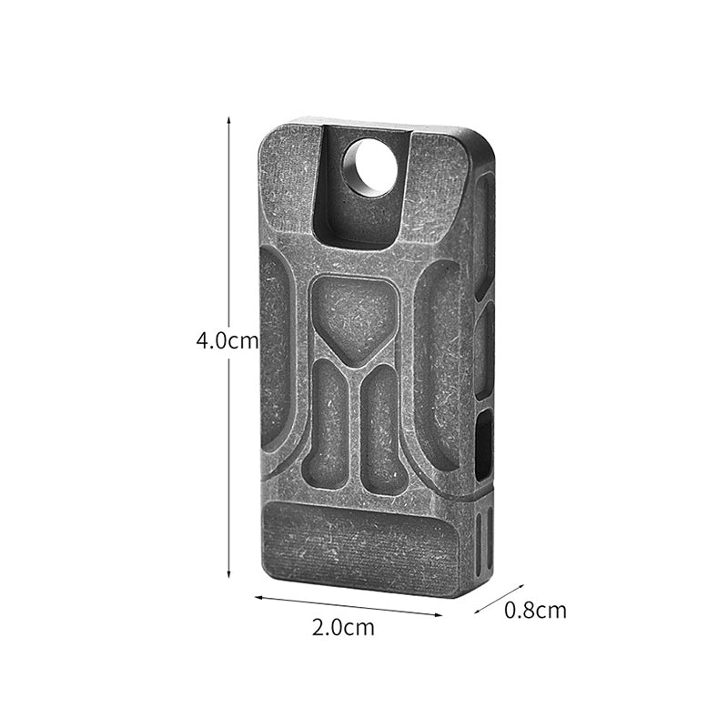 Titanium Dual Barrel Whistle for Extreme Sound Output