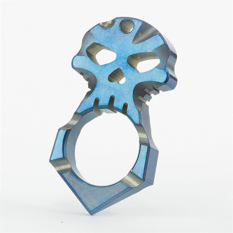 Titanium Mini Knuckle Duster Window Breaker EDC Decor Tool