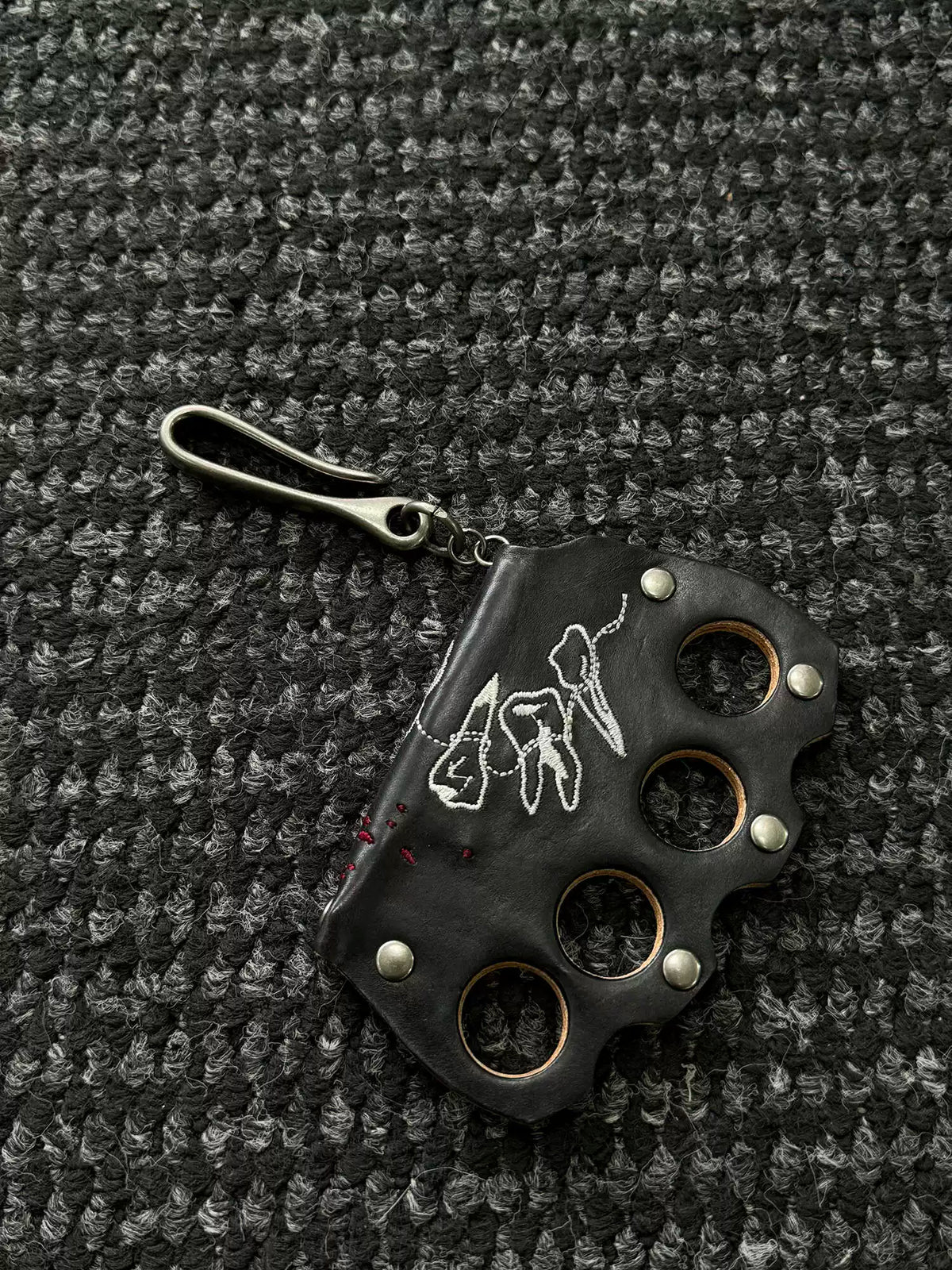 GumGuardian Leather Defense Knuckle Duster