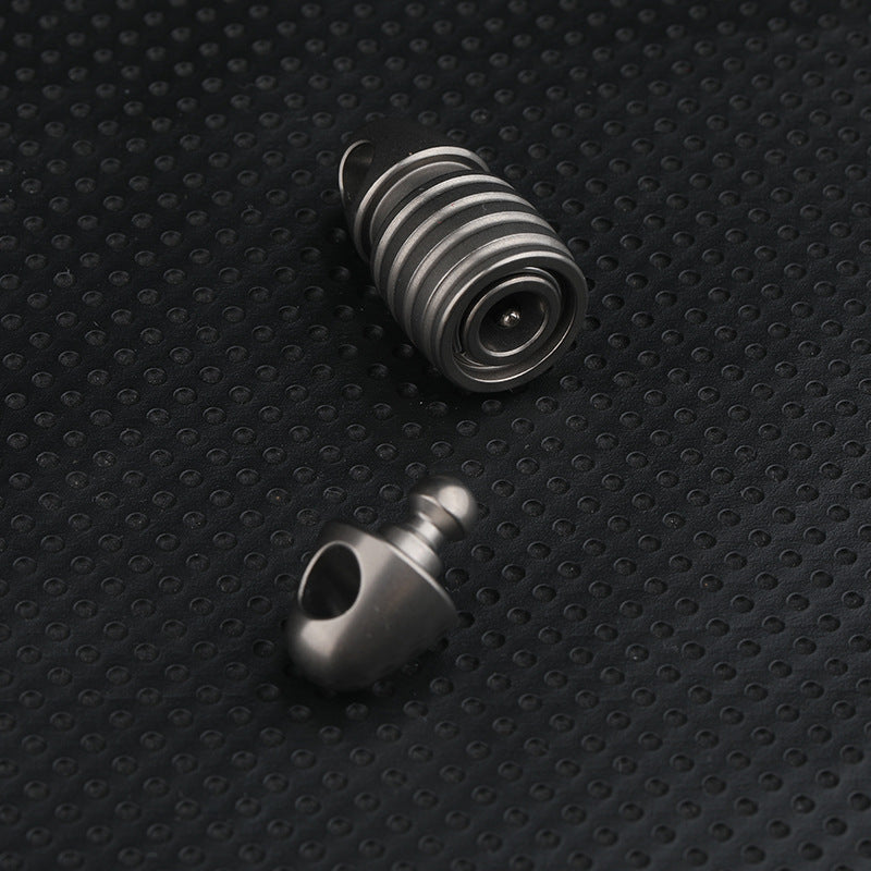 Titanium Swivel Hook Keychain with Multi Function Release