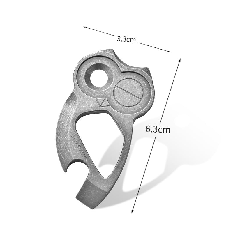 OwlPry Titan KeyCan Compact Multi-Tool for Everyday Carry and Opening