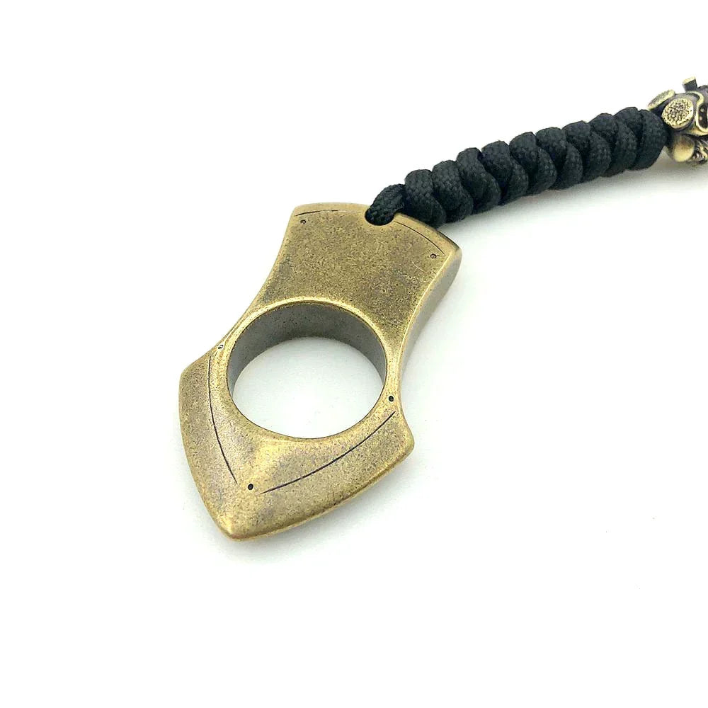Self-defense Brass Knuckle Duster Ring for Daily Carry