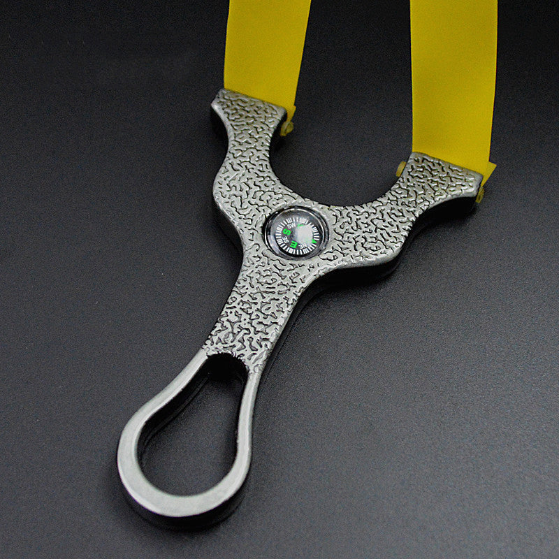 Tough Metal Slingshot for Survivalists and Outdoor Enthusiasts