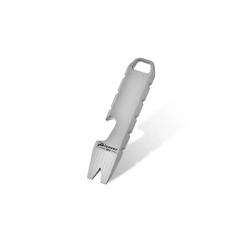 Portable Titanium Alloy EDC Hanging Accessory Mini Crowbar Opener