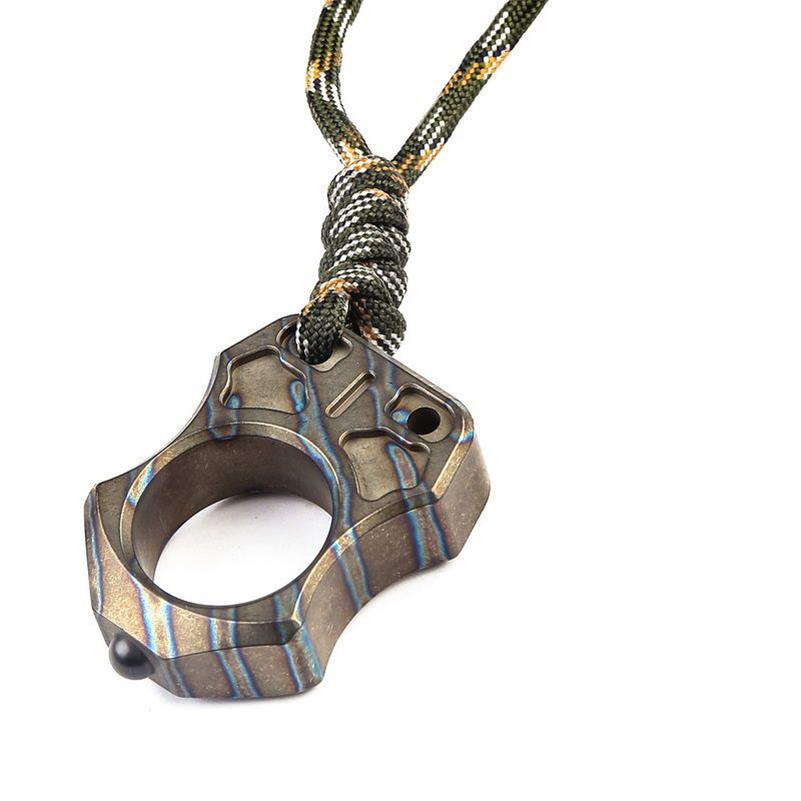 Titanium Knuckle Duster Multi-Tool with Window Breaker