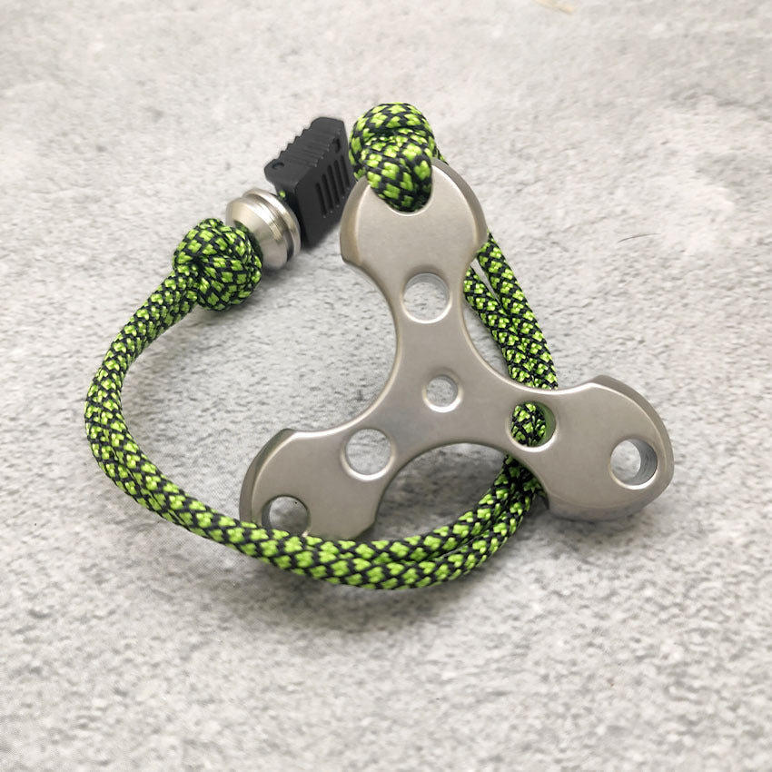 EDC Tool Necklace in Titanium for Personal Defense