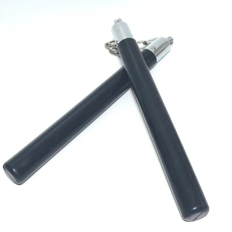 Self-Defense Rubber Nunchaku with Stretchable Chain
