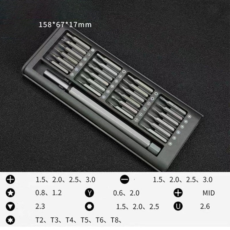 PrecisionPro All-in-One Screwdriver Set for Professional Use