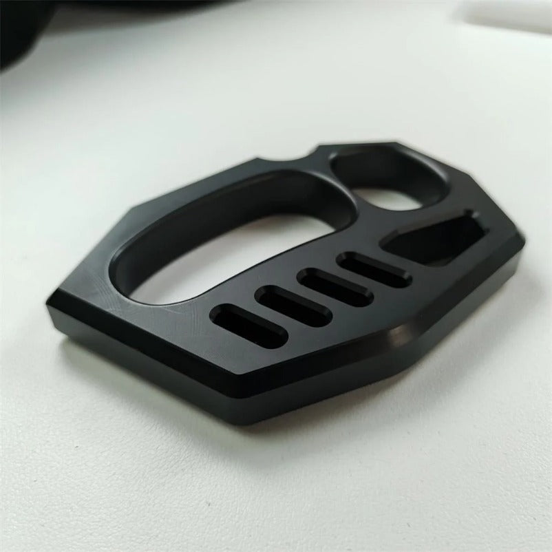 Non-Metallic Knuckle Duster Compact Tool for Window Breaking and Self-Defense