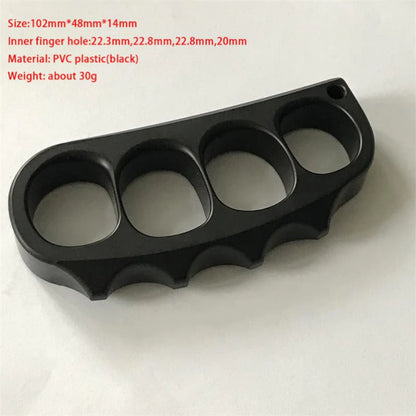 Big Pea Non-Metallic Knuckle Duster Self-Defense Accessory