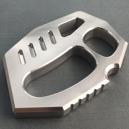 304 Steel Finger Knuckle Duster Buckle Self-Defense Window Breaker EDC