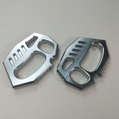 304 Steel Finger Knuckle Duster Buckle Self-Defense Window Breaker EDC