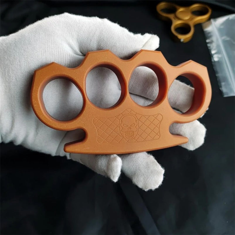 Non-Metallic Knuckle Duster for Easy Carry and Personal Defense