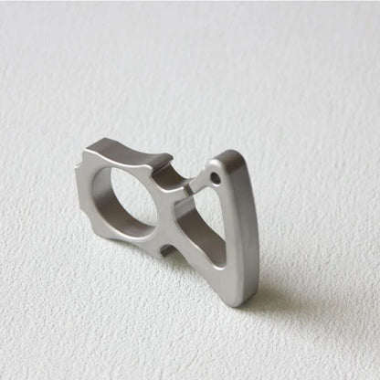 304 Steel Quick-Hang Knuckle Duster for Personal Protection