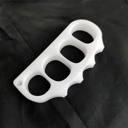 Big Pea Non-Metallic Knuckle Duster Self-Defense Accessory