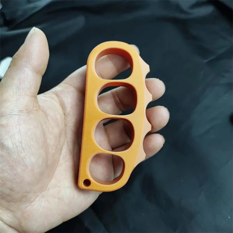 Big Pea Non-Metallic Knuckle Duster Self-Defense Accessory