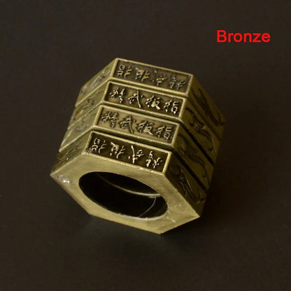 Collapsible Steel Ring for Knuckle Protection
