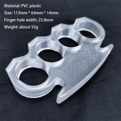 Non-Metallic Knuckle Duster for Easy Carry and Personal Defense