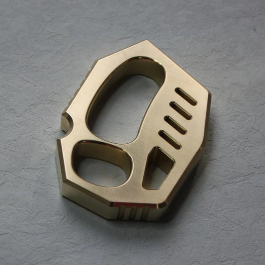 Brass Knuckle Duster for Personal Defense Tactical EDC Tool