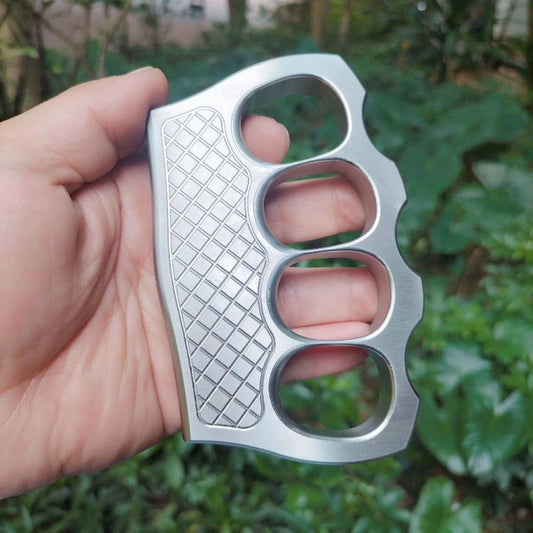SturdyGuard Impact-Resistant Knuckle Duster with Window Shattering Feature