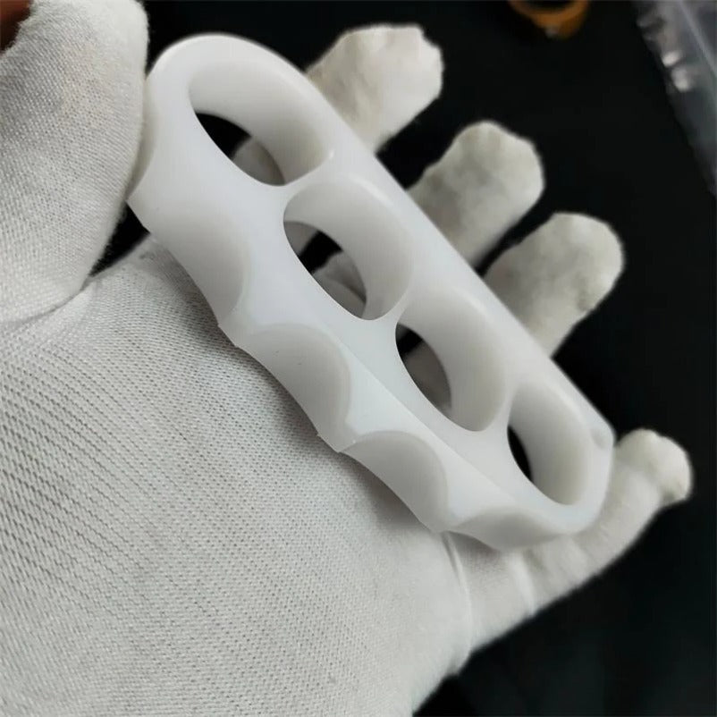 Big Pea Non-Metallic Knuckle Duster Self-Defense Accessory