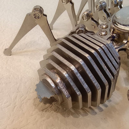 Stainless Steel Time Spider Puzzle for Unique Decor
