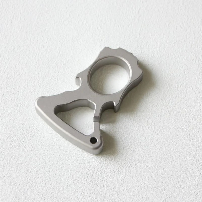 304 Steel Quick-Hang Knuckle Duster for Personal Protection