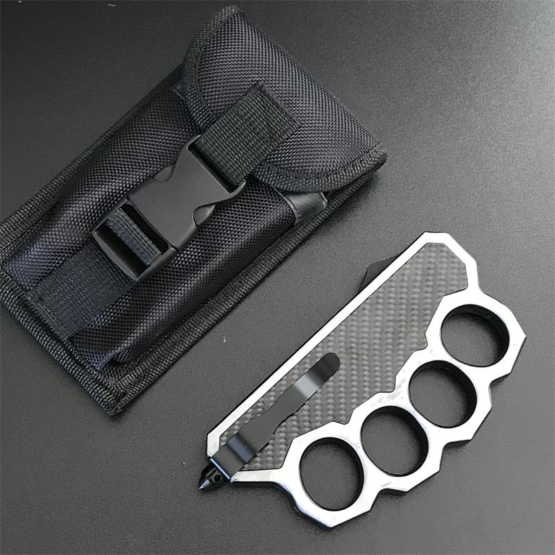 Window Breaking Knife with Knuckle Protection for Tactical Defense