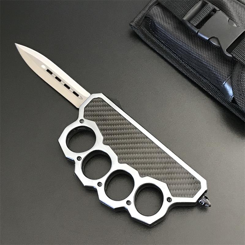 Window Breaking Knife with Knuckle Protection for Tactical Defense