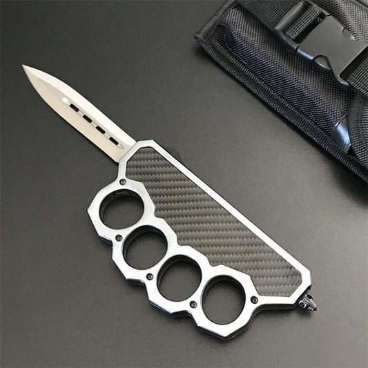Window Breaking Knife with Knuckle Protection for Tactical Defense