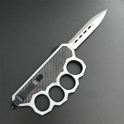 Window Breaking Knife with Knuckle Protection for Tactical Defense