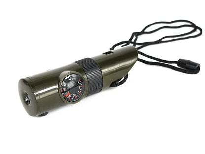 7in1 Wilderness Whistler SOS Beacon for Survival