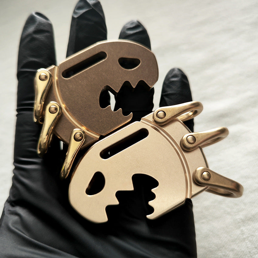 EDC Key Holder H59 Brass Knuckle Duster Lifter