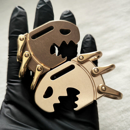 EDC Key Holder H59 Brass Knuckle Duster Lifter