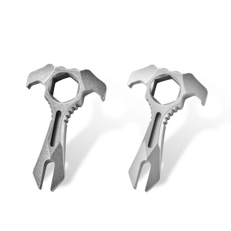 Titanium Knuckle Duster EDC MultiTool Finger Guard