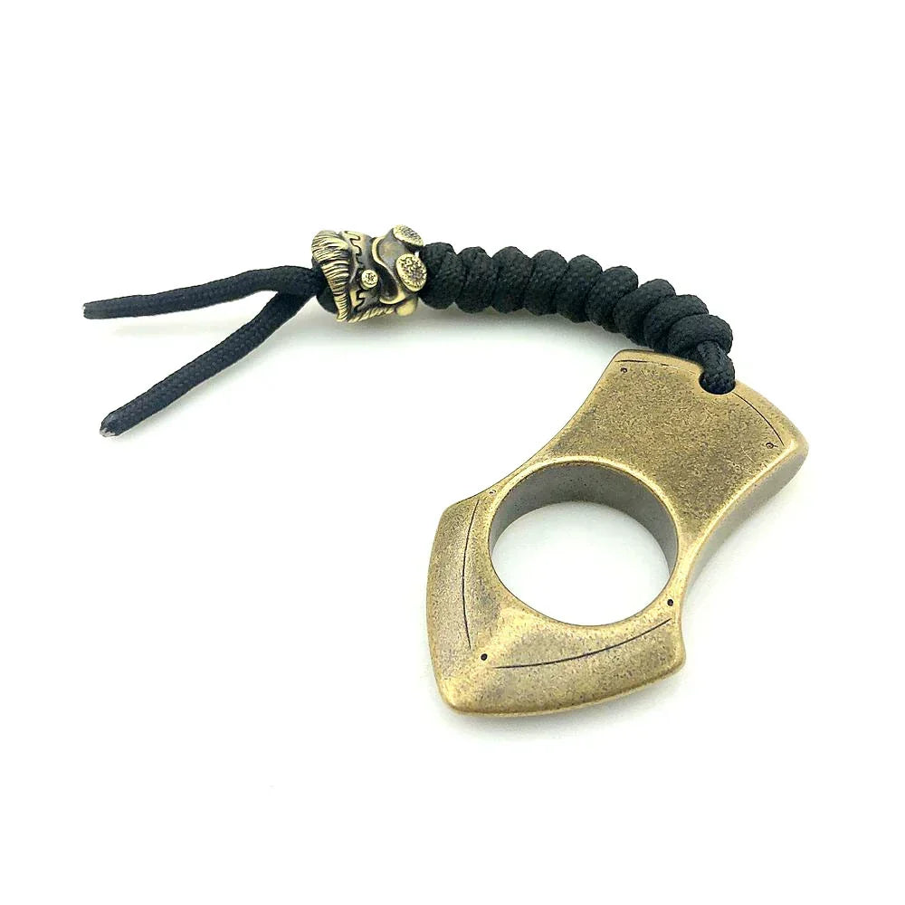 Self-defense Brass Knuckle Duster Ring for Daily Carry