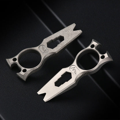 Titanium Knuckle Duster Pioneer EDC MultiTool
