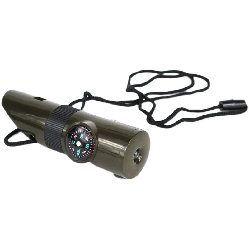 7in1 Wilderness Whistler SOS Beacon for Survival