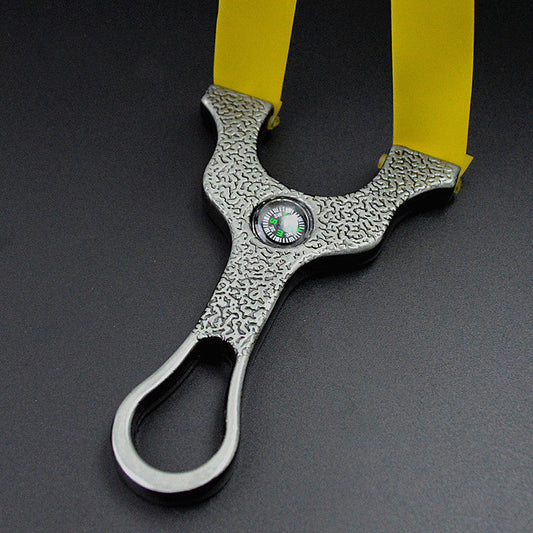 Tough Metal Slingshot for Survivalists and Outdoor Enthusiasts