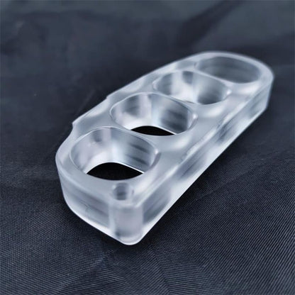 Big Pea Non-Metallic Knuckle Duster Self-Defense Accessory