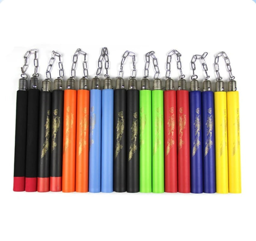 Beginner Training Nunchaku Soft Sponge Stick for Self-Defense