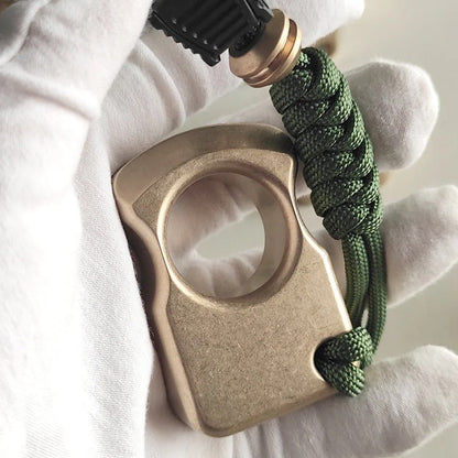 Single Finger Brass Knuckle Multi-Function Self Defense Gear