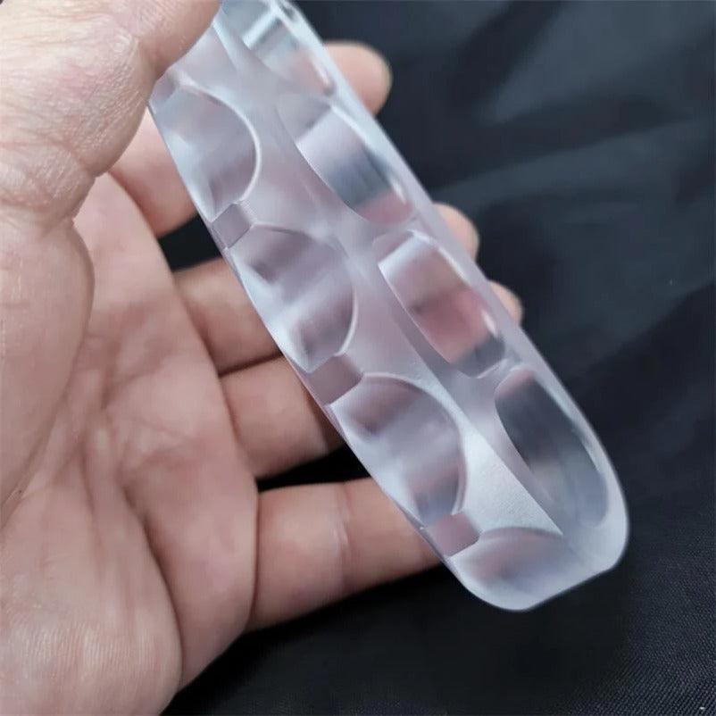 Big Pea Non-Metallic Knuckle Duster Self-Defense Accessory